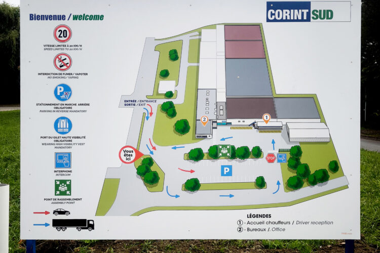 Plan de circulation - Industriel emballage et carton